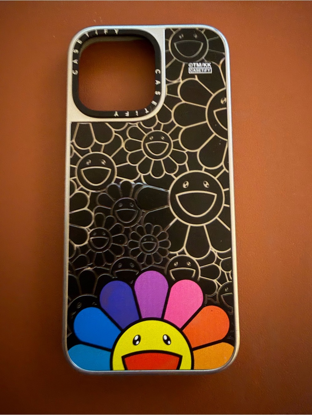 Casetify Takashi Murakami iPhone 16 Pro Max Case - Rainbow